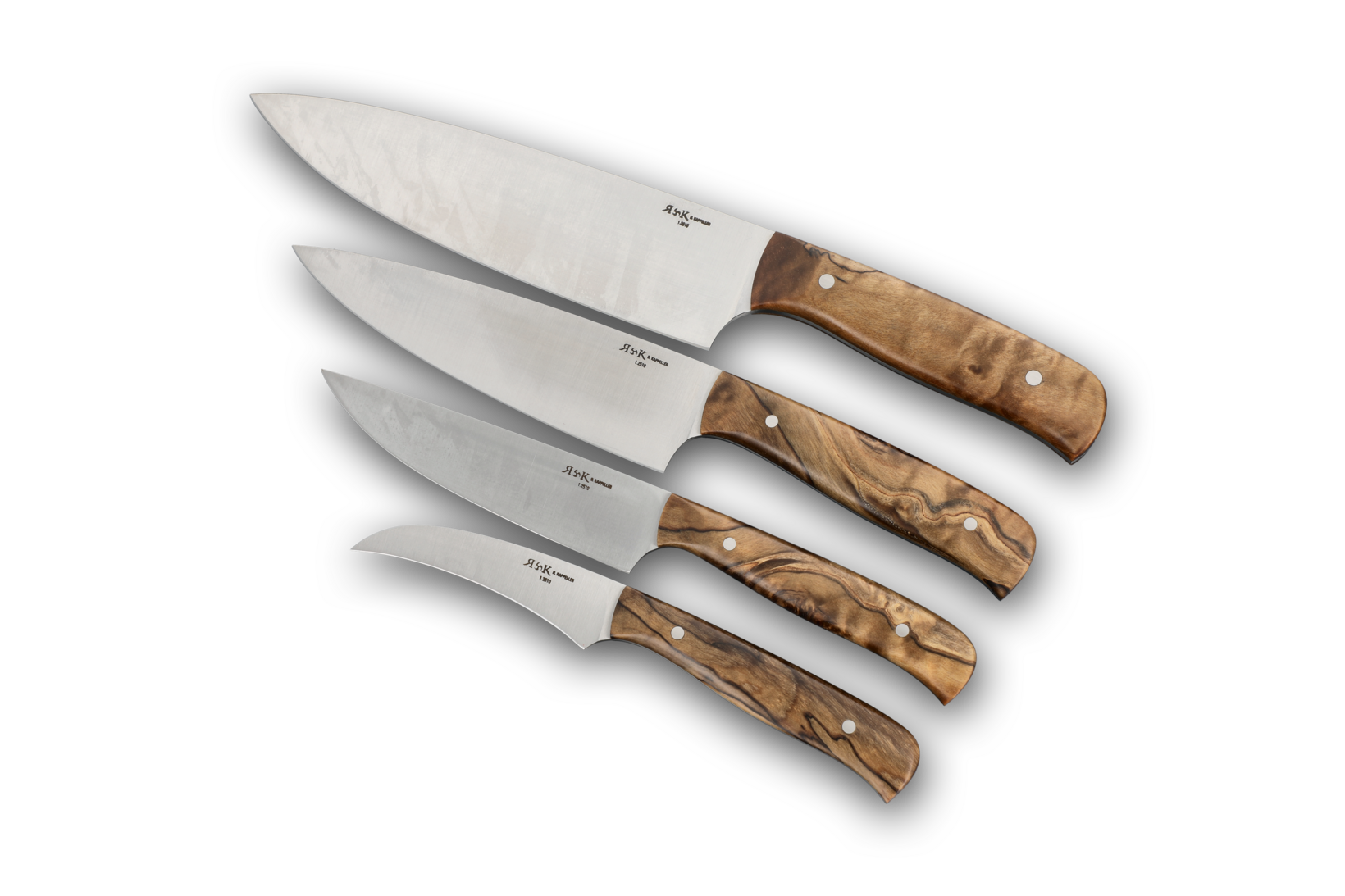 Set Küchenmesser Flach-Erl