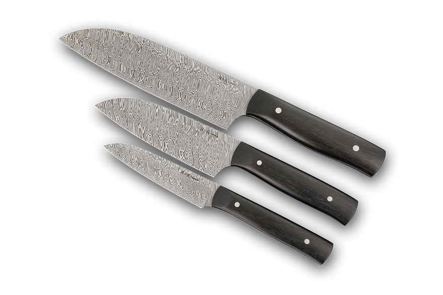 Set Santoku Full Tang