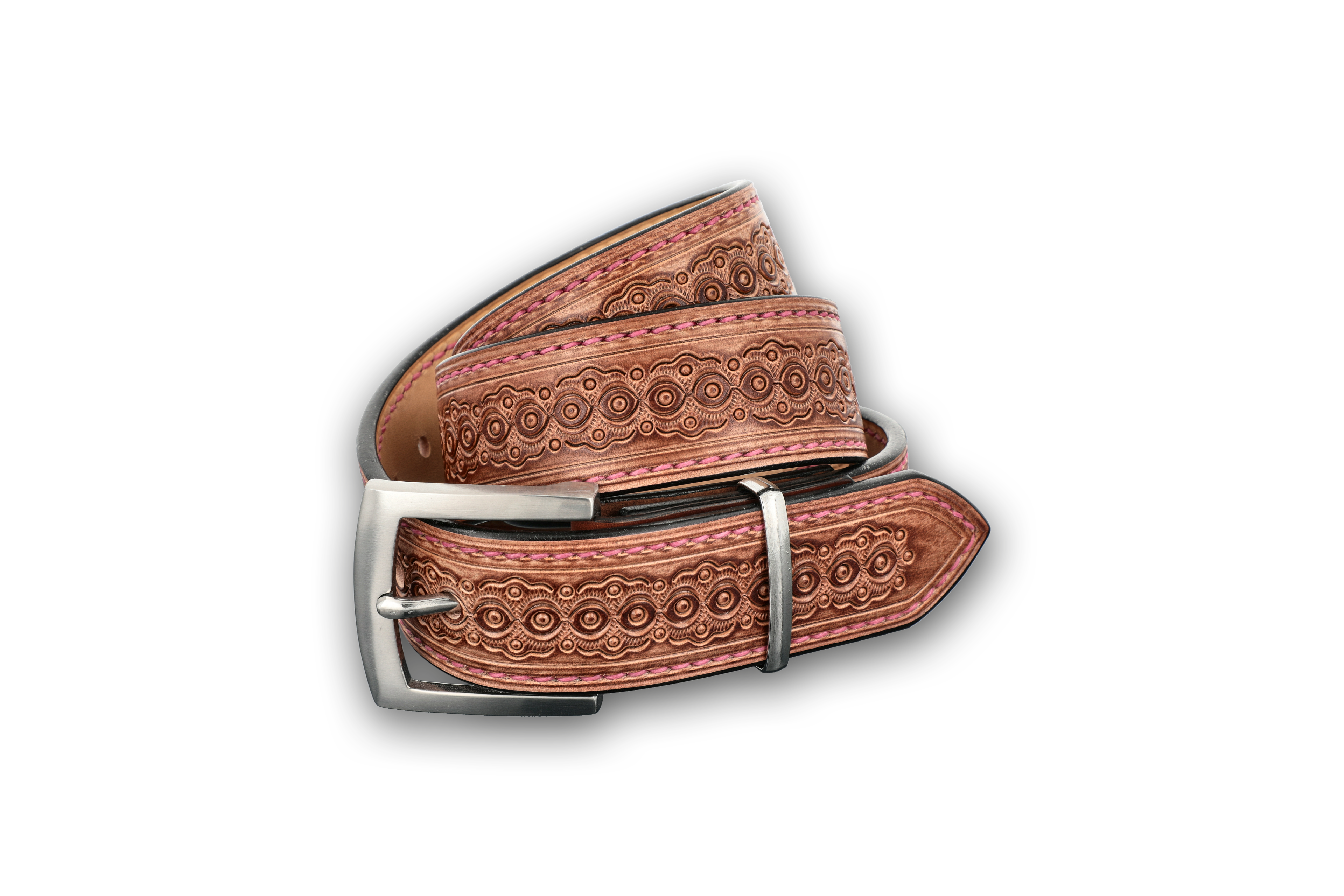 Handmade leather belt