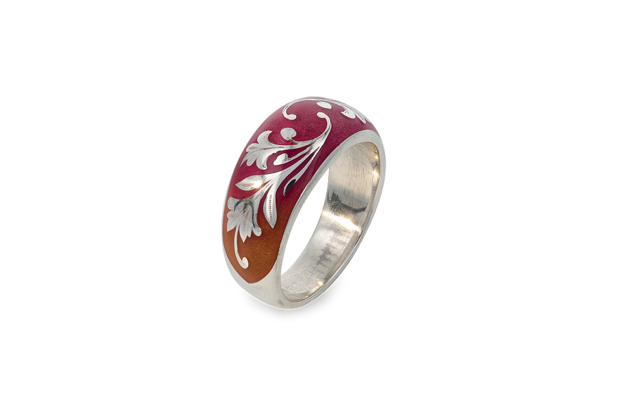 Ring Tendril Engraving