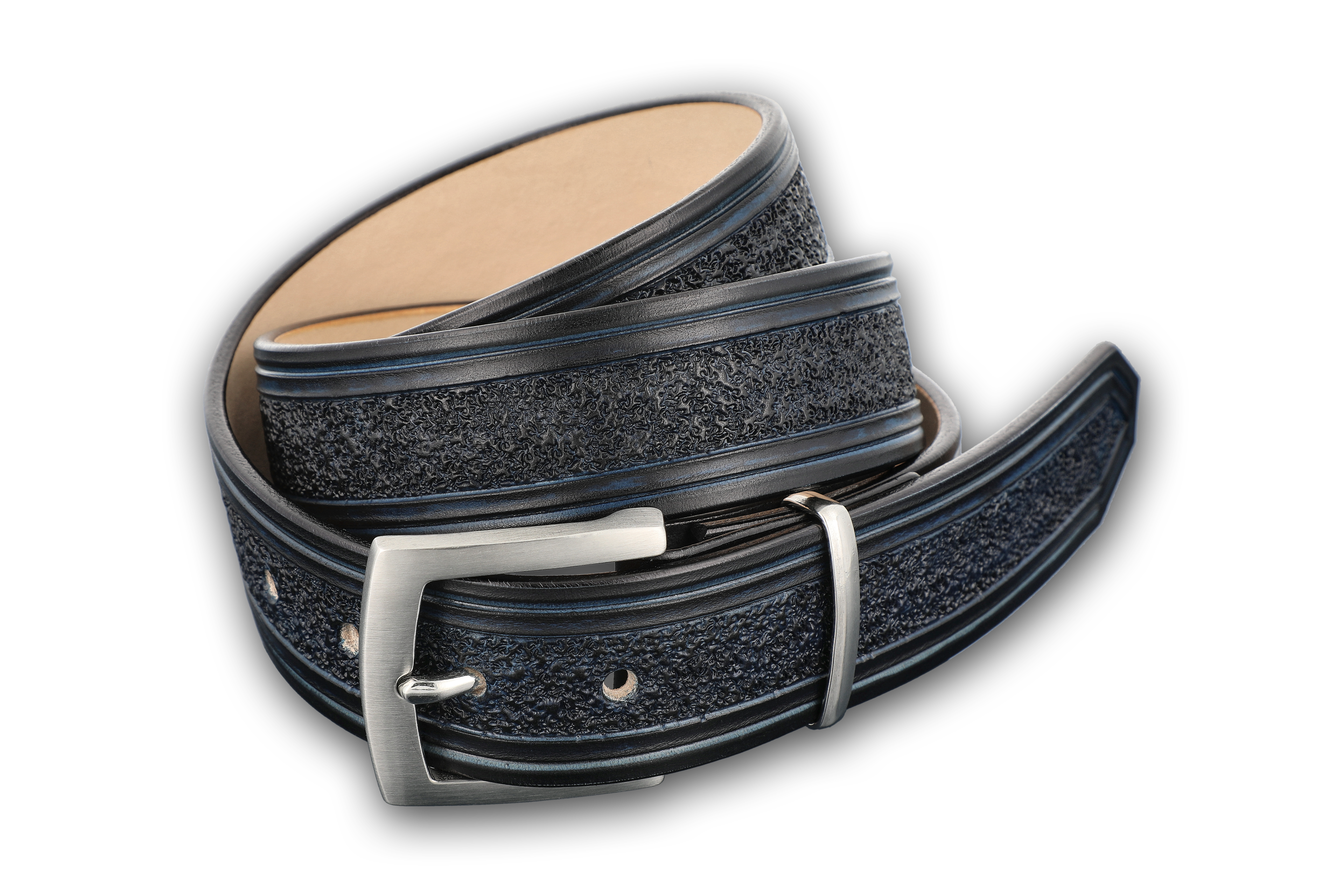 Handmade leather belt