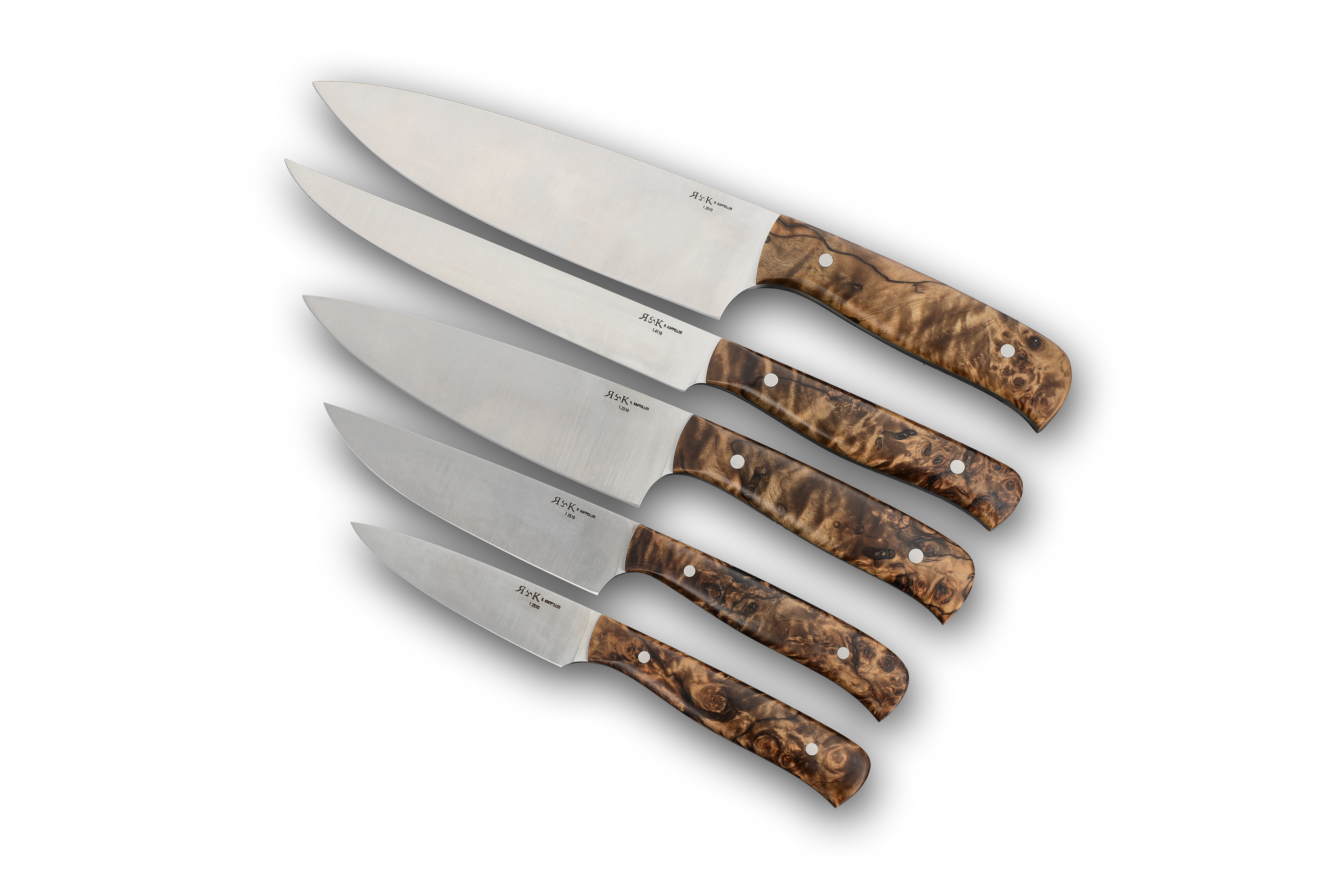 Set Küchenmesser Flach-Erl